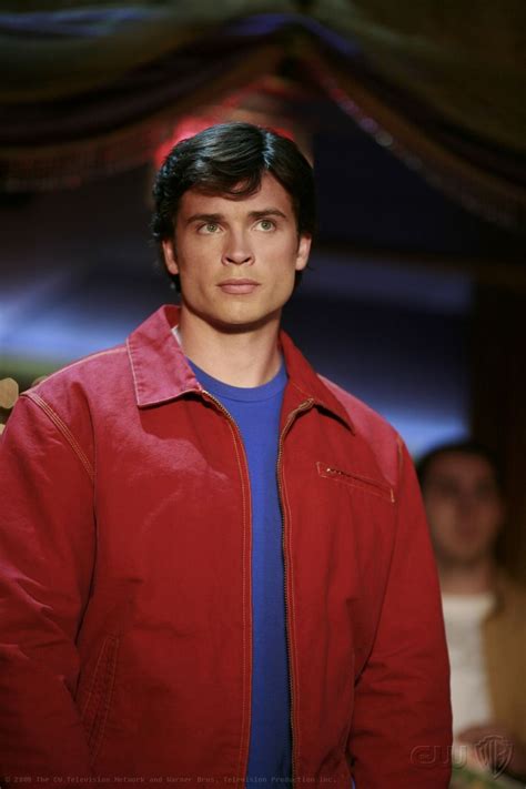 Tom Welling Smallville TV Series Clark Kent Red Jacket